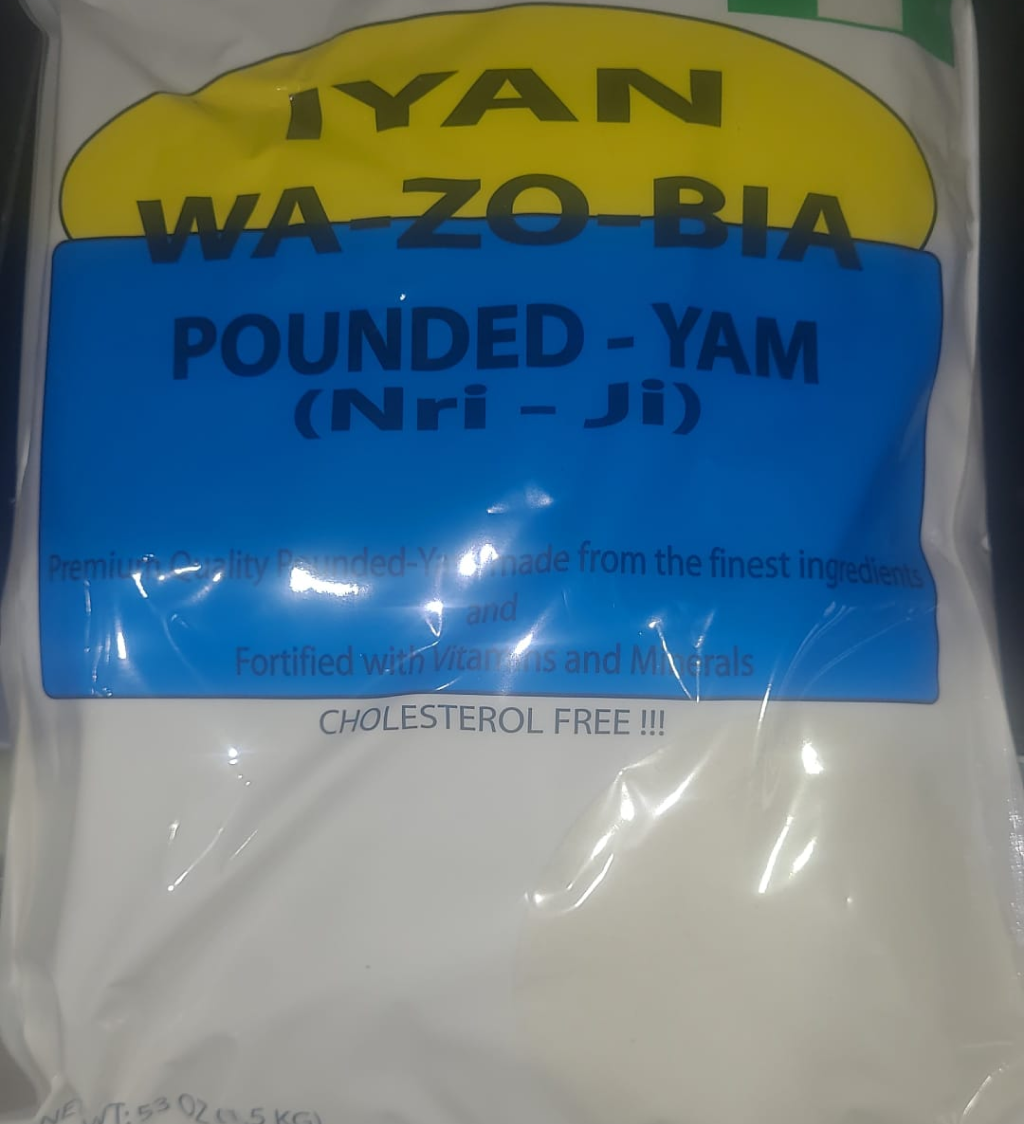 WAZOBIA POUNDED YAM - Mfresh Grocery