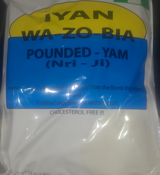 WAZOBIA POUNDED YAM - Mfresh Grocery