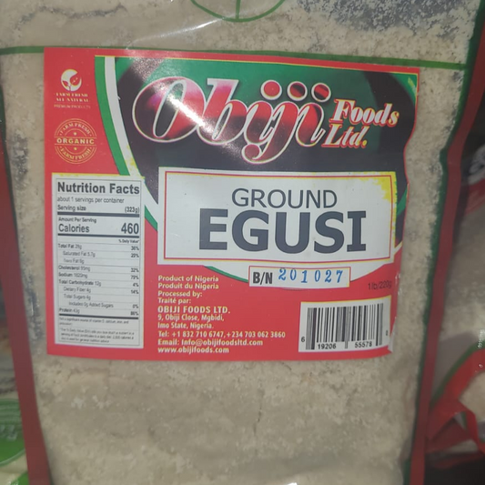 Obiji ground egusi - Mfresh Grocery