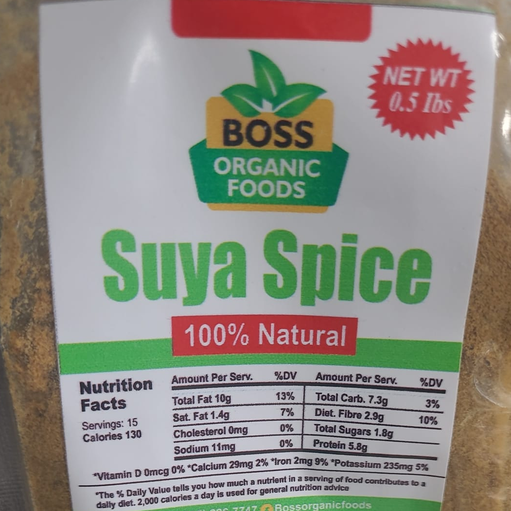 Boss Organic Suya Spice - Mfresh Grocery